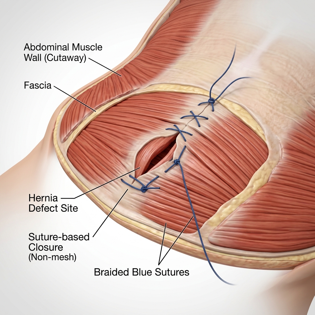 Mesh-Free Suture Repair Consultation Chennai